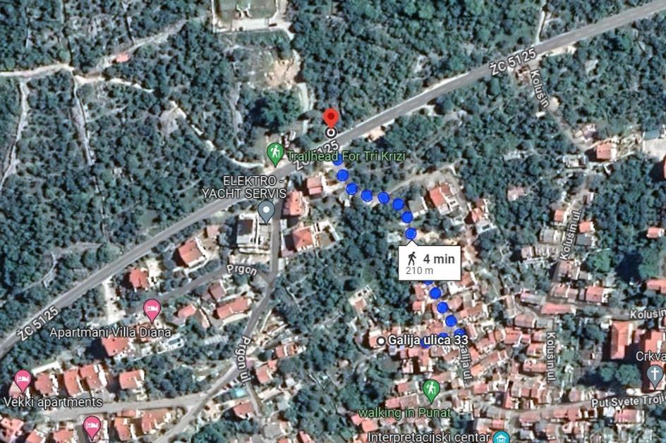 Charming Studio Apartment At House Rustica With Terrace And Nearby Parking Punat Εξωτερικό φωτογραφία
